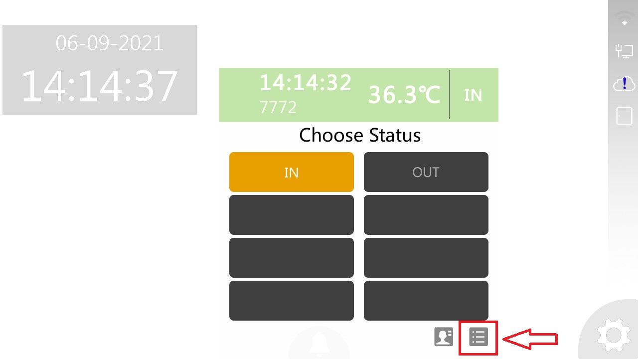 choose status