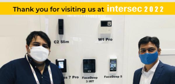 Anviz Showcases Touchless Access Control and Cloud-based Time Management Solutions at Intersec 2022 in Dubai