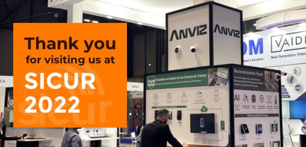 Focused on the Combination of Core Technology and User Experience | Anviz Succeeded at SICUR 2022